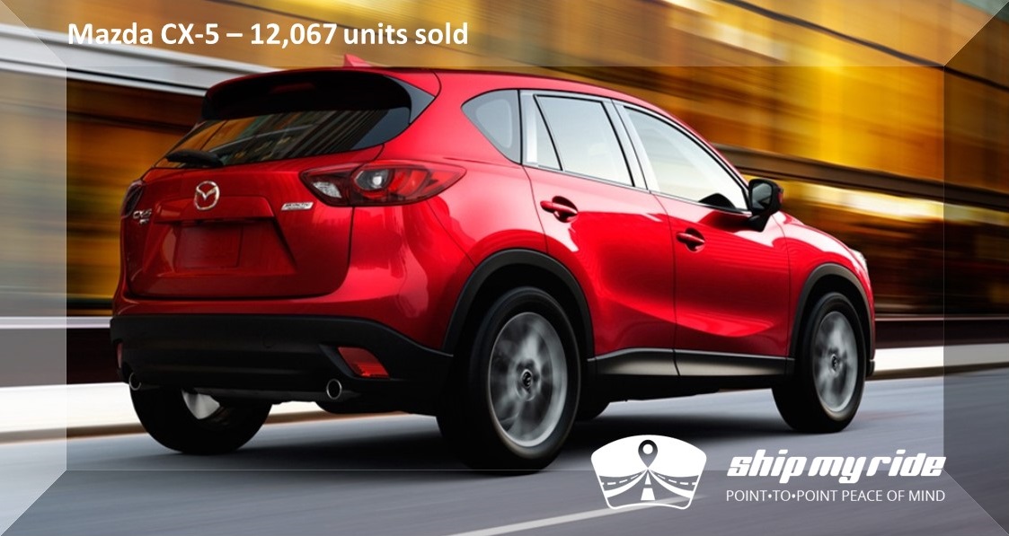 Mazda CX5 Car Shipping - Best selling car